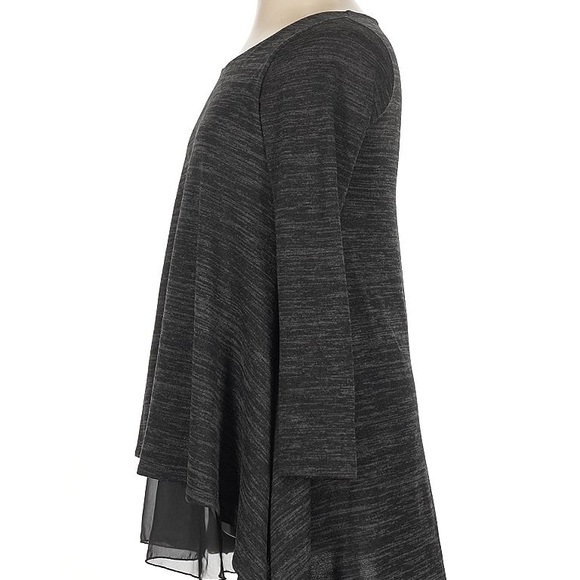 Elegant Black Women's Top - Picture 4 of 5